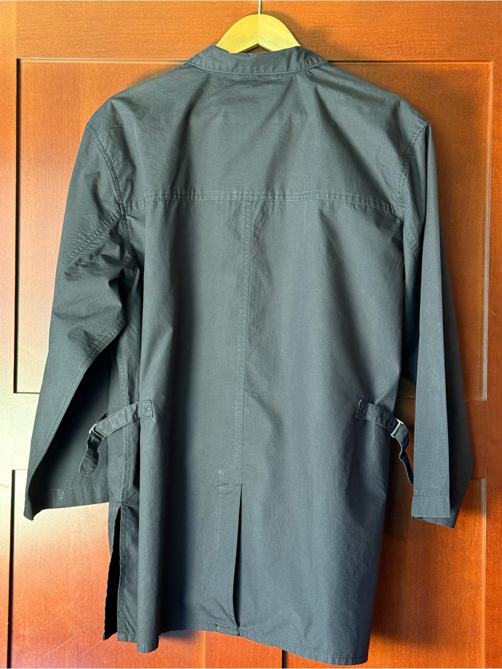 Charter Club Charcoal Professional Utility Cotton Jacket With Zip Pockets Size L - Picture 11 of 11